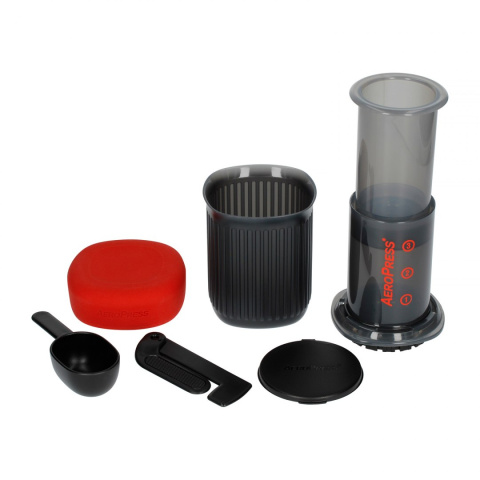 Aeropress GO - Zaparzacz do kawy, zestaw