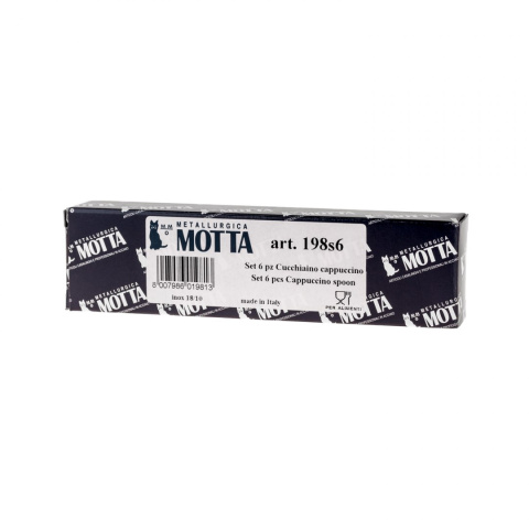 Motta zestaw łyżek do cappuccino - 6 sztuk