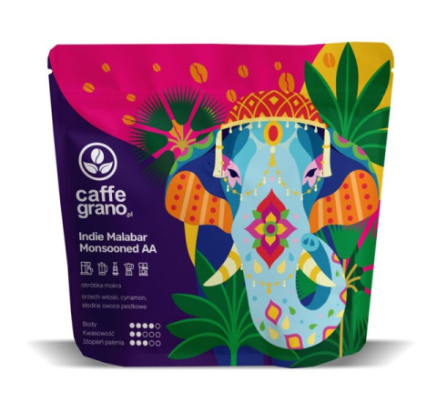 Caffe Grano - Indie Malabar, espresso - 250g