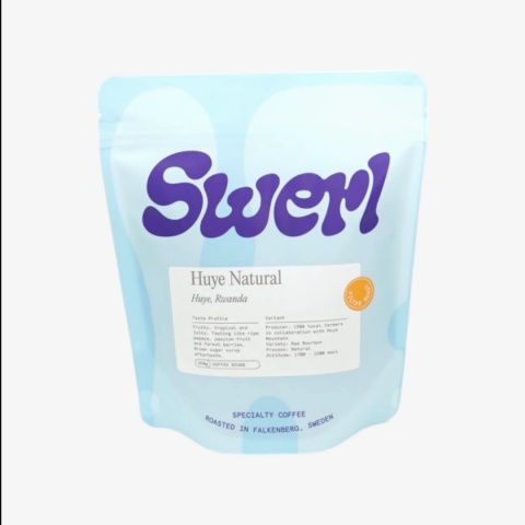 Swerl Coffee - Rwanda Huye Natural - 250g - labuna.live