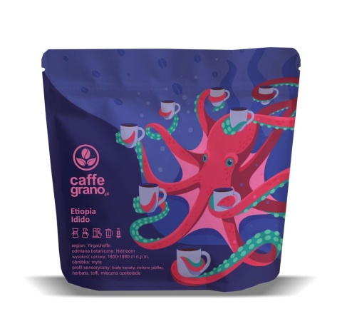 kawa ziarnista Caffe Grano - Etiopia Idido - 250g