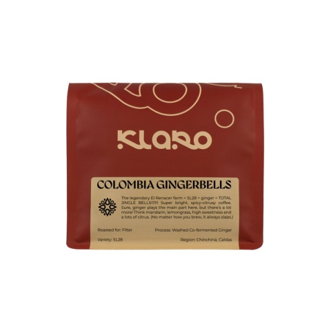 Klaro Coffee - Kolumbia Gingerbells - 250g