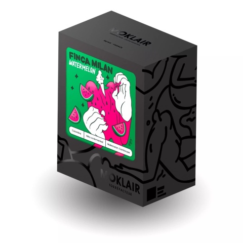 Kawa ziarnista Moklair - Kolumbia, Finca Milan Watermelon - 100g