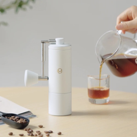 Timemore - Chestnut C5 Matte white - Biały - Młynek do kawy