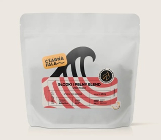 Czarna Fala - Kawa Słodki i Pełny Blend, Przelew - 1kg
