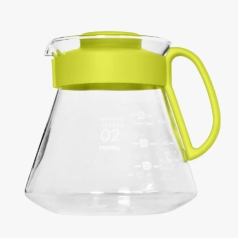 Hario Range Server V60-02 600ml Microwave - Żółty