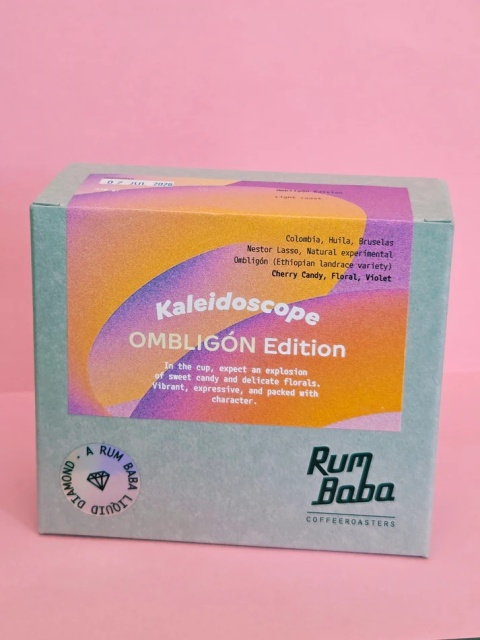 kawa Rum Baba - Kolumbia La Kaleidoscope Ombligon - 175g