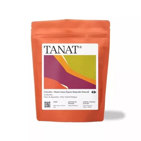 kawa TANAT Coffee - Kolumbia Nestor Lasso, Typica Mejorado - 200g