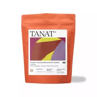 TANAT Coffee - Kolumbia Zarza, Pacamara - 200g