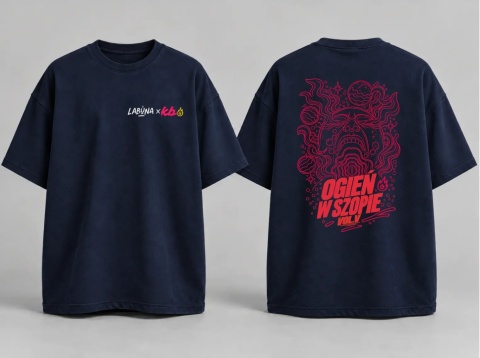 Labuna x KB Coffee Roasters- T-shirt Ogień w Szopie Vol. V