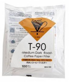 Cafec - Filtry papierowe Medium TH-3/T-90 cup4- 100 szt.