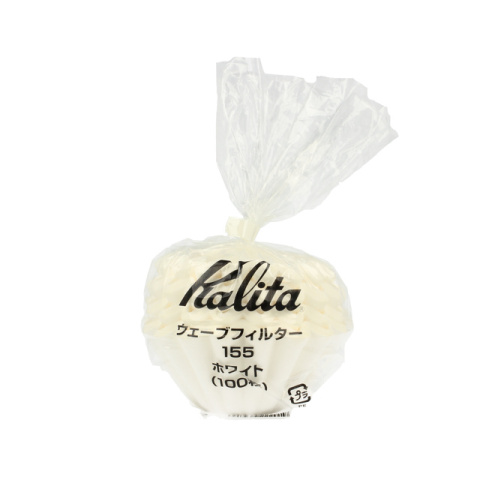 Kalita - papierowe filtry do drippera 155 białe - 100 sztuk