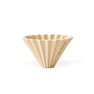 Origami dripper - Beżowy - Matowy - S