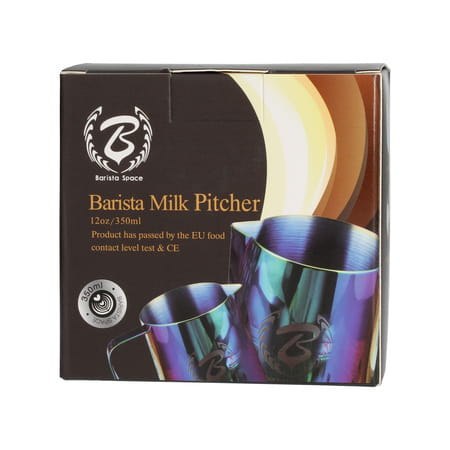 opakowanie Barista Space - Dzbanek do mleka czerwony 350 ml