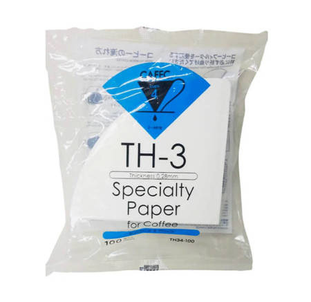 Cafec - Filtry papierowe Medium TH-3, cup4- 100 szt.